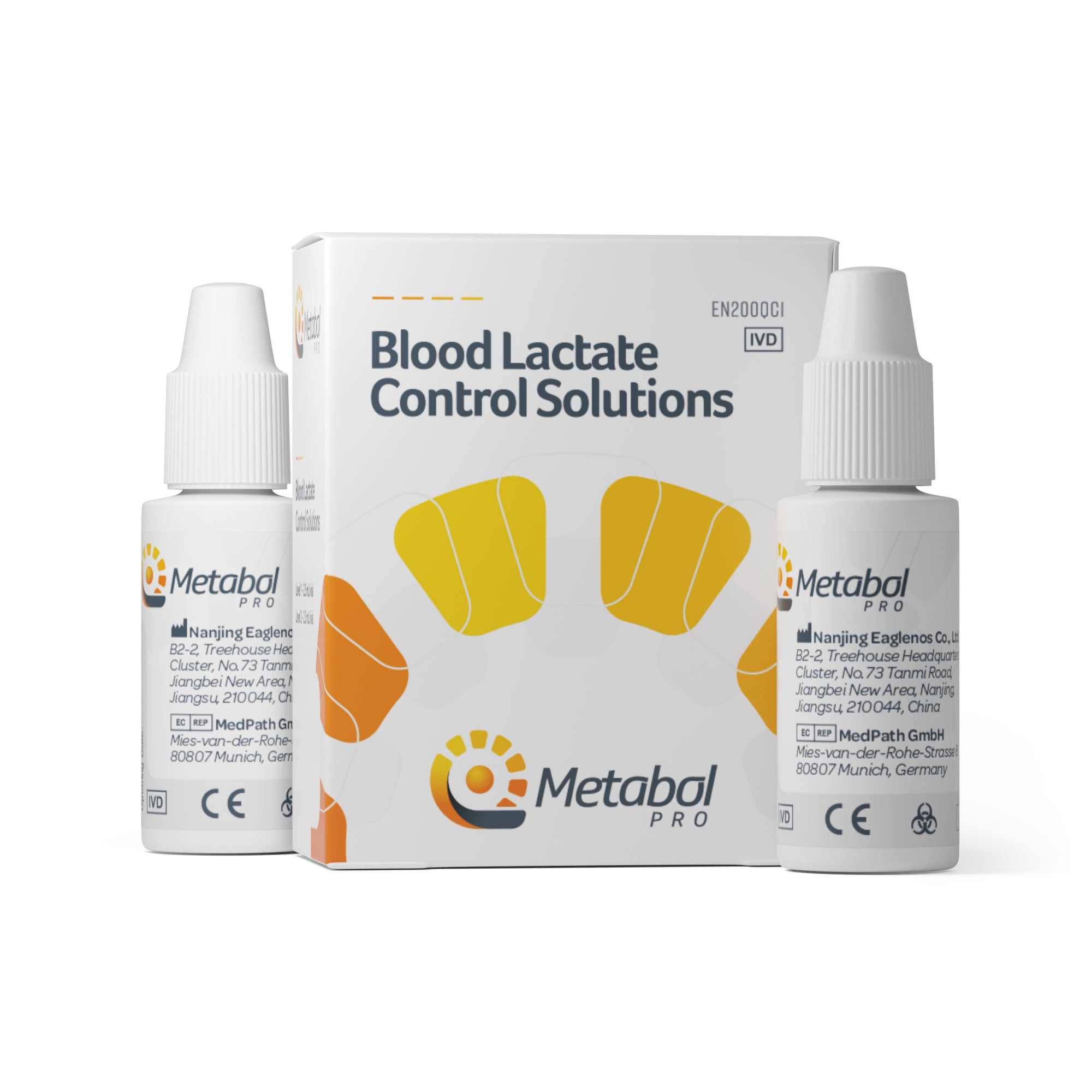 Solution de contrôle — lactate